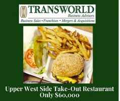 Fully Equipped UWS Take-Out Restaurant–ONLY $60K