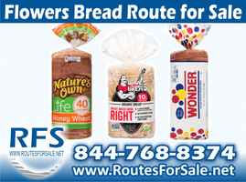 Flowers Bread Routes, Southern Massachusetts