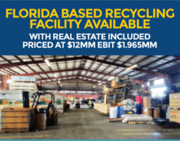 Recycling Plant in Central Florida Real Estate