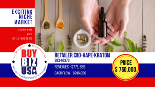 2 Retail Locations - Vape-CBR-Kratom Seller