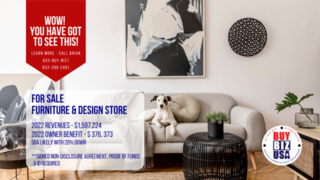 Profitable Furniture & Interior Design Store
