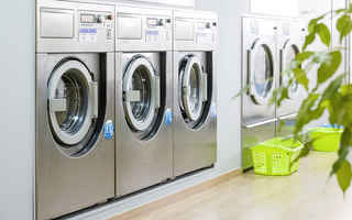 Laundromat With Newly Replaced Machines