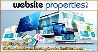 Popular Website Builder & Hosting Service SaaS Biz