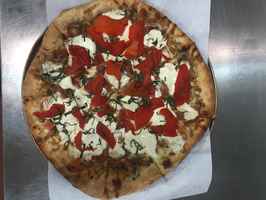 Greek Style Pizza in the center of town,