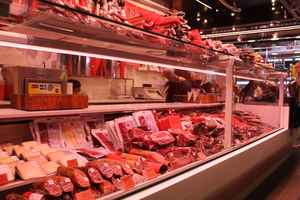 Butcher Shop with Meat & Cheeses Smoked Onsite