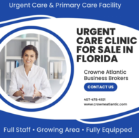 Urgent Care Clinic with Primary Care for Sale