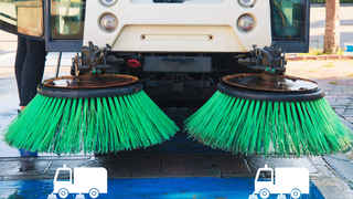 Parking Lot Sweeper Business in the Smoky Mountain